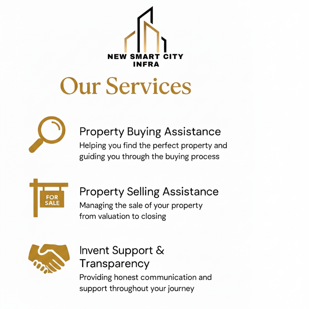 our services for new smart city infra pvt ltd