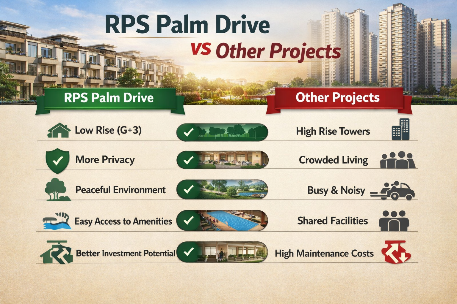 RPS Palm Drive vs Other Projects