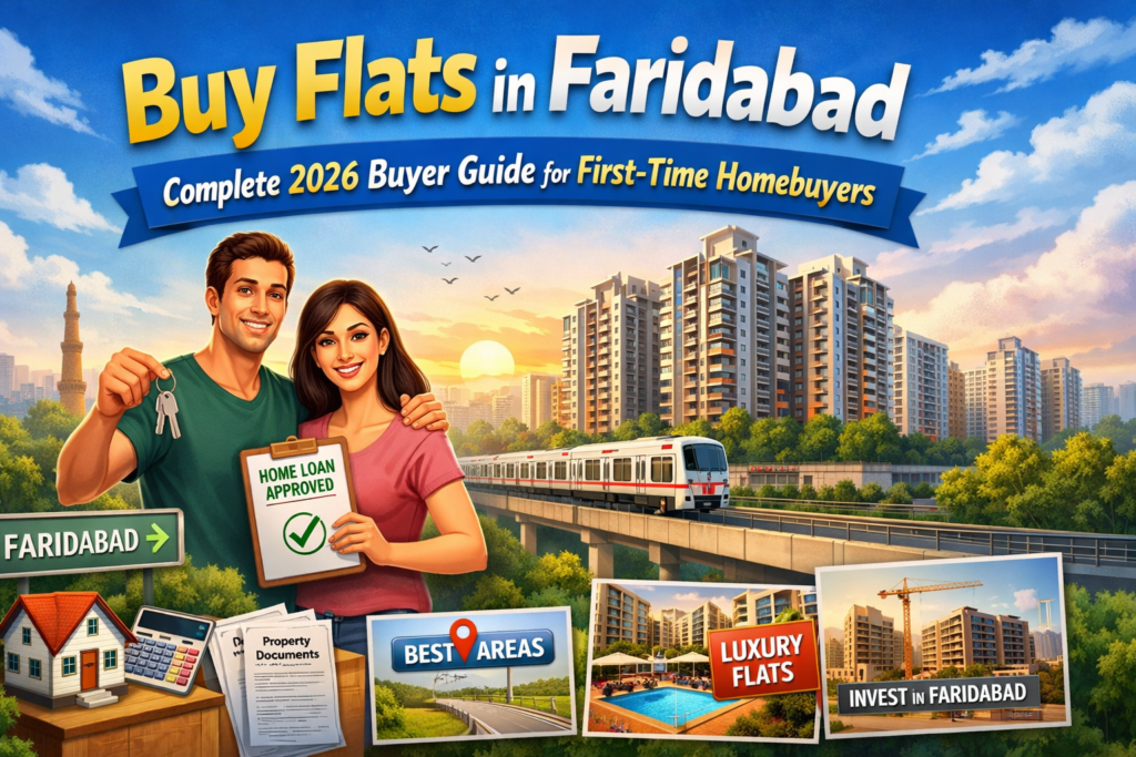 Buy Flats in Faridabad: Complete 2026 Buyer Guide for First-Time Homebuyers