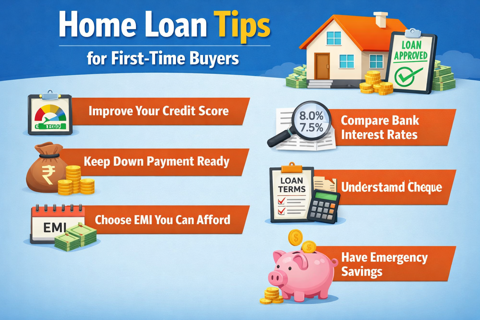 Home Loan Tips for First-Time Buyers